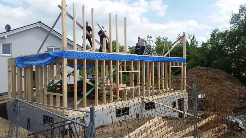 Ständerwerk für Holzrahmenbau